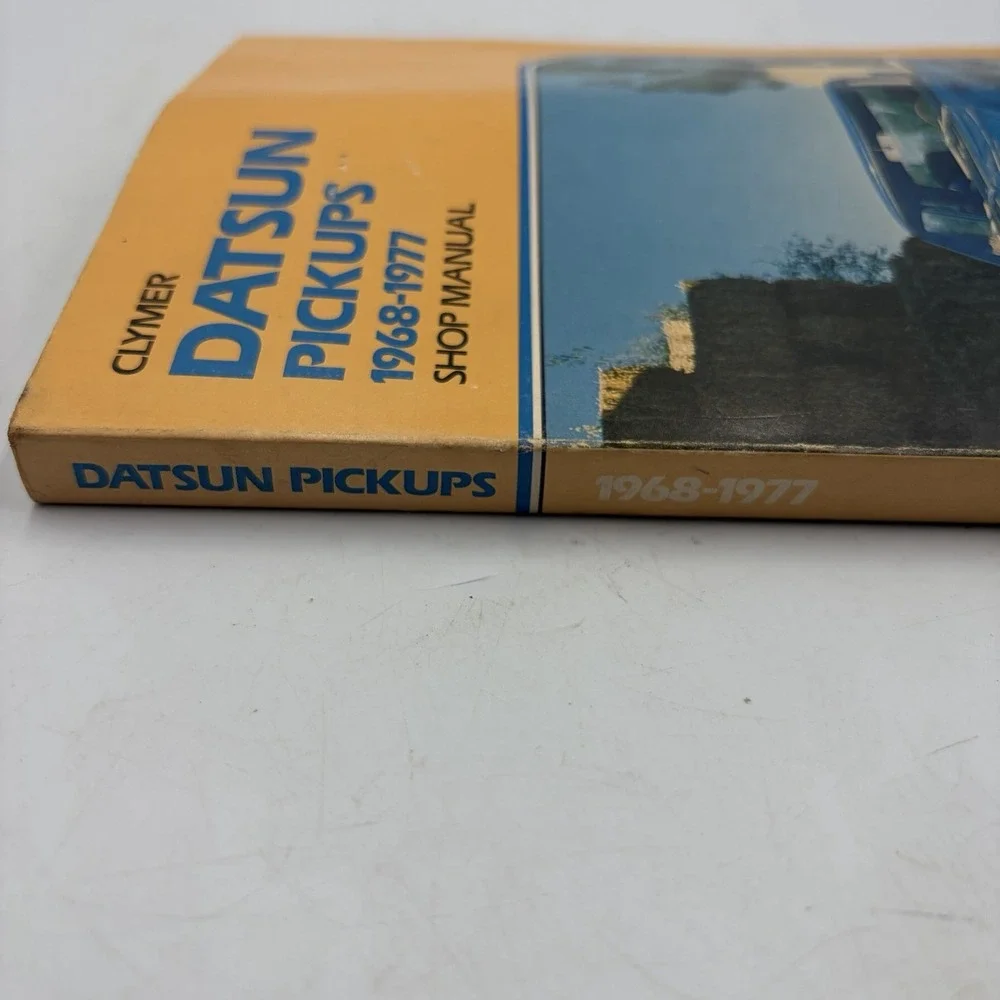 Clymer 1968-1977 Datsun 2-Wheel Drive PickUps Shop Repair Manual Excellent Cond